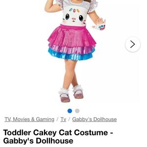Cakey Cat - Gabby’s Dollhouse Costume 3t 4t